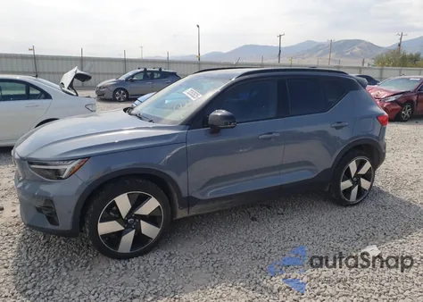 2023 Volvo Xc40 Recharge Ultimate z USA, uszkodzony, nr VIN YV4ED3UM6P2990737